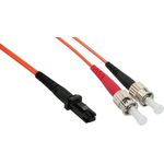 InLine® LWL Duplex Kabel, MTRJ/ST, 50/125µm, 2m (87352)