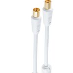 shiverpeaks BS80405 Koaxialkabel 5 m Coax Koaxial Weiß (BS80405)
