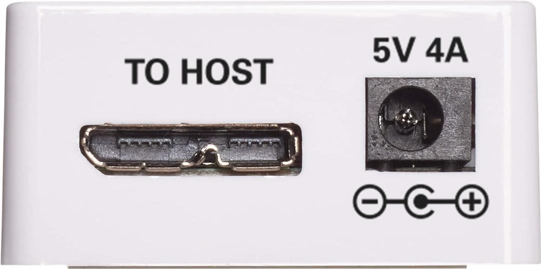 Tripp Lite U360-010C-2X3 10-Port USB-Hub 2x USB 3.0 8x USB 2.0 USB-Ladefunktion Weiß