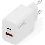 DIGITUS USB-Ladegerät 20W 1x USB-C USB-A weiß (DA-10300)