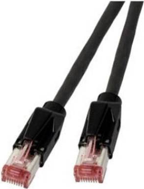 EFB-Elektronik RJ45 Patchkabel Cat.6A S/FTP LSZH Draka UC900 TM21 schwarz 7,5m Hersteller: EFB Elektronik (K8050.7,5)