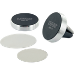 Schwaiger LHSET1 511 Halterung Passive Halterung Handy/Smartphone Schwarz - Silber (LHSET1 511)