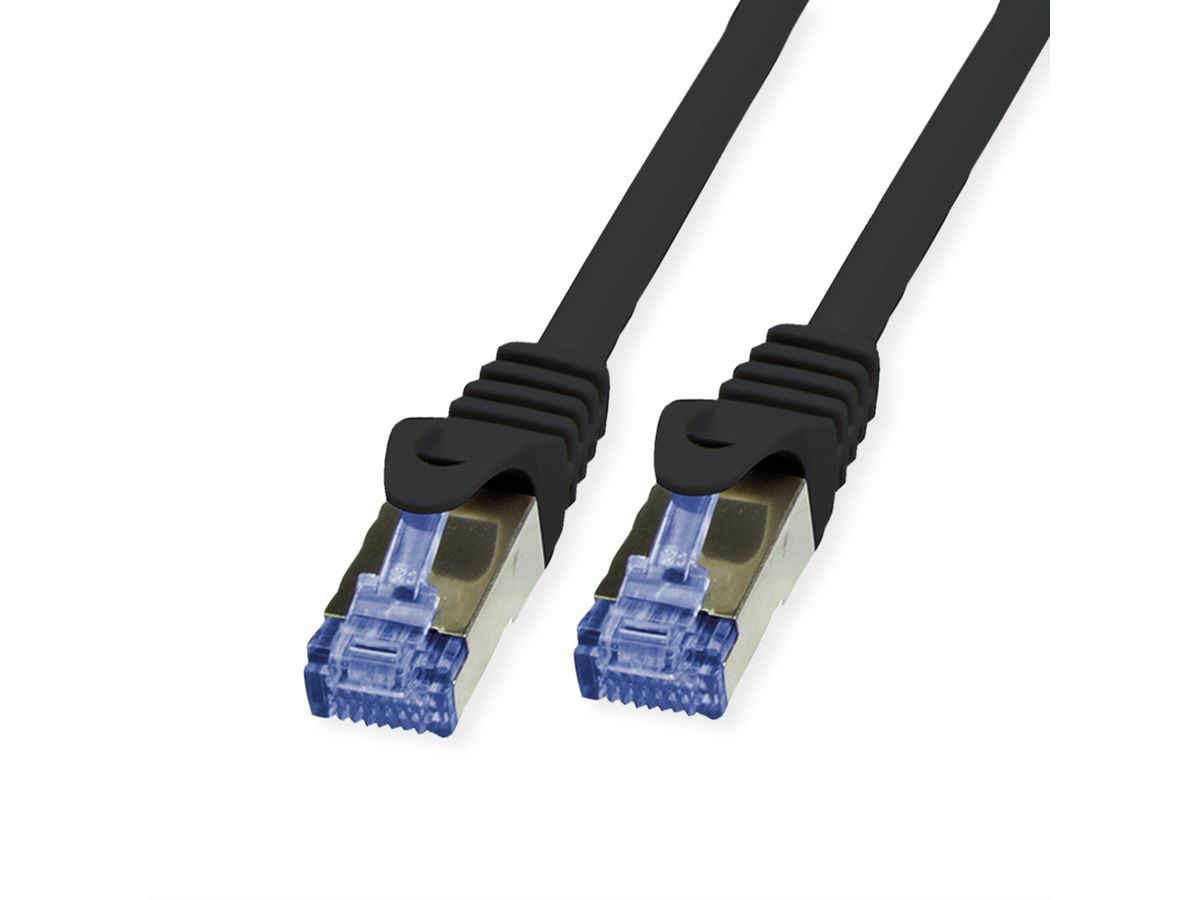 VALUE 21.99.0721 Cat.6a S/FTP Patchkabel 30 m Schwarz