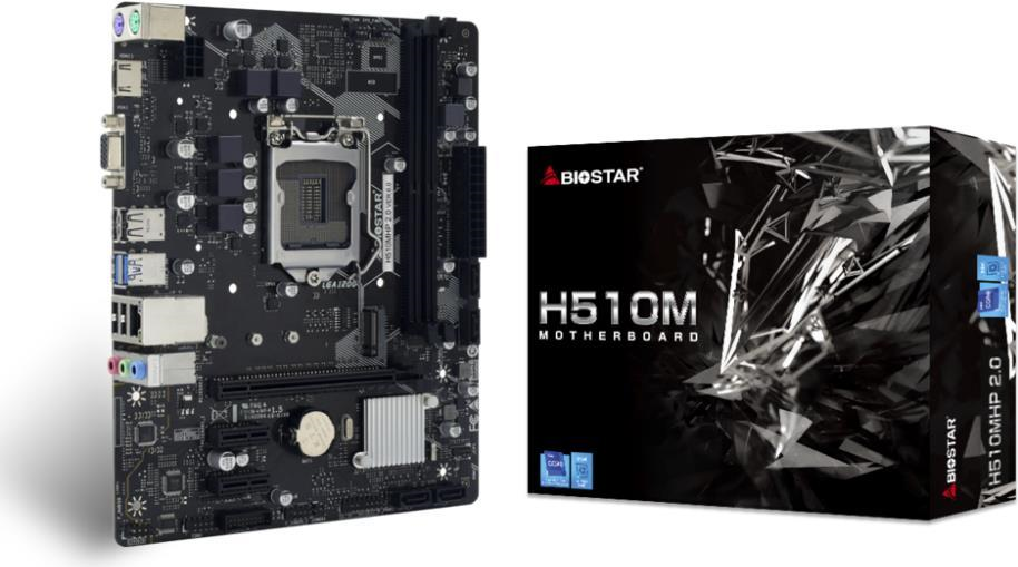 MB Biostar H510MHP 2.0 (H510,S1200,mATX,Intel) (H510MHP 2.0)