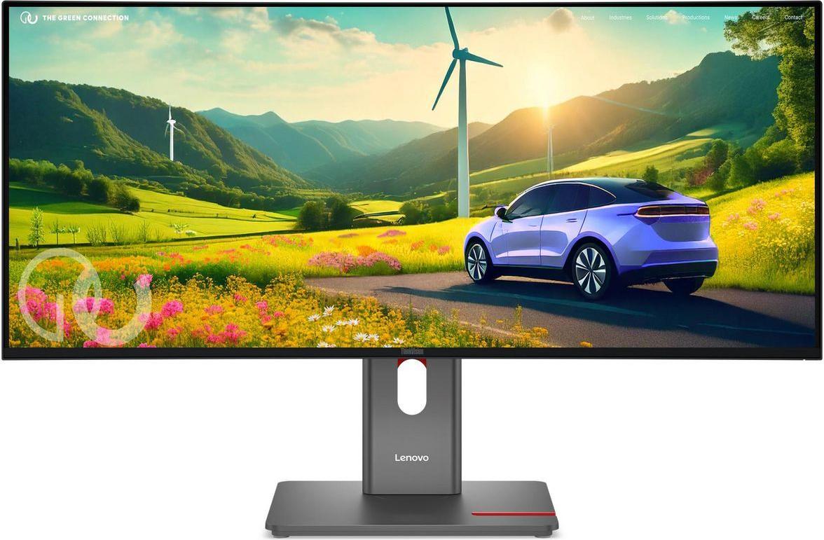 Lenovo ThinkVision P34WD-40 34" Curved UWQHD Monitor (64ADGAR1EU)