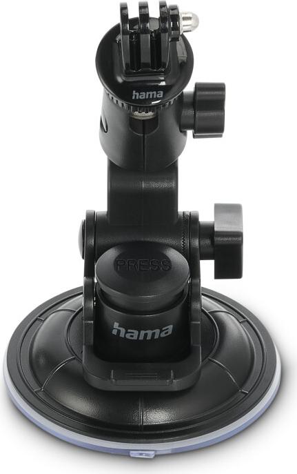 Hama Saugnapf-Halterung für Action Cams, universal, Autostativ, 3D, ? 90 mm (00004560)