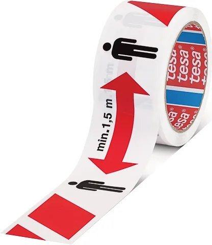 58263 - Signal Social Distancing Tape 50 m x 50 mm (58263-00000-00)