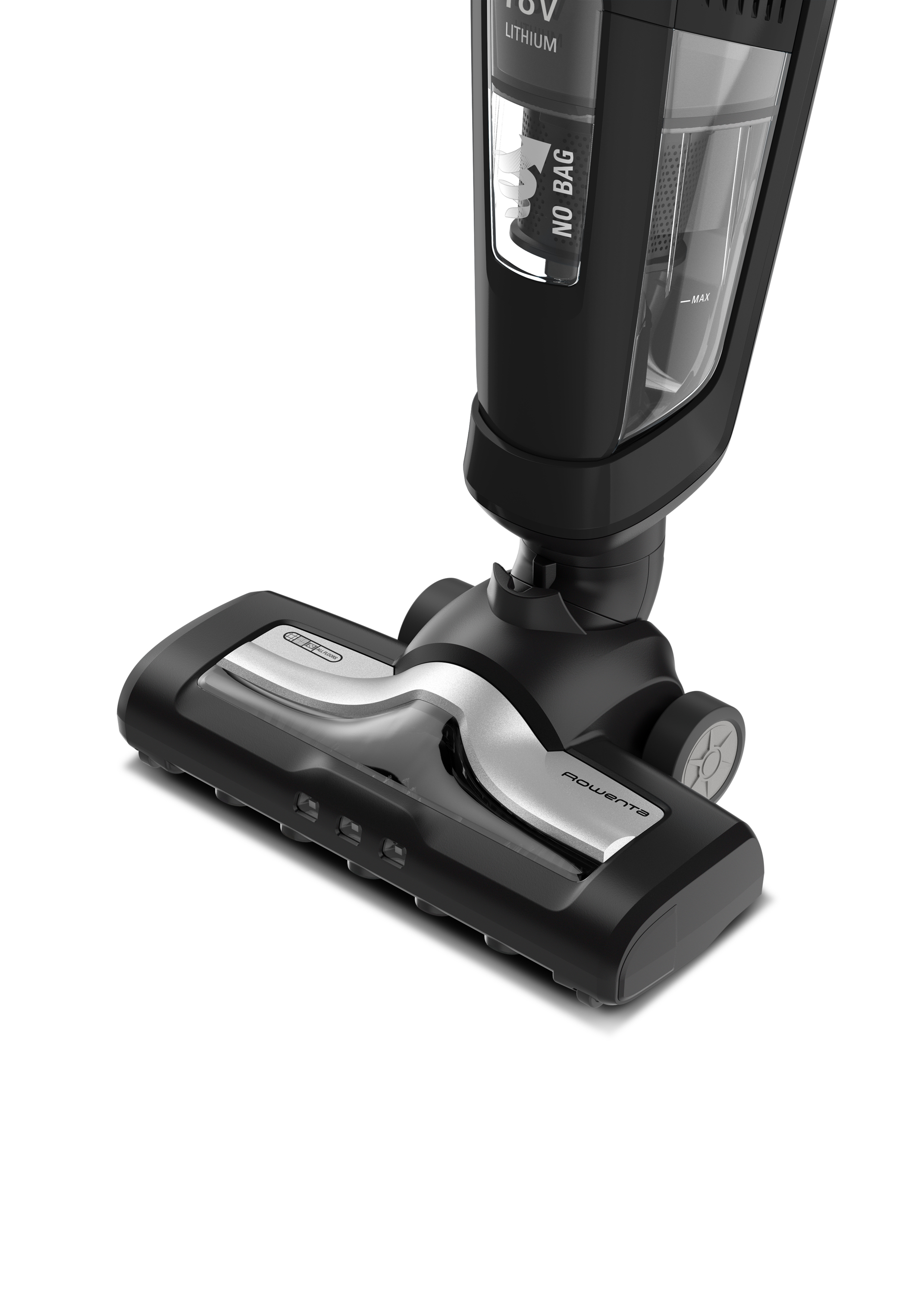 Rowenta Dual Force RH6735 Akku-Stielsauger Schwarz