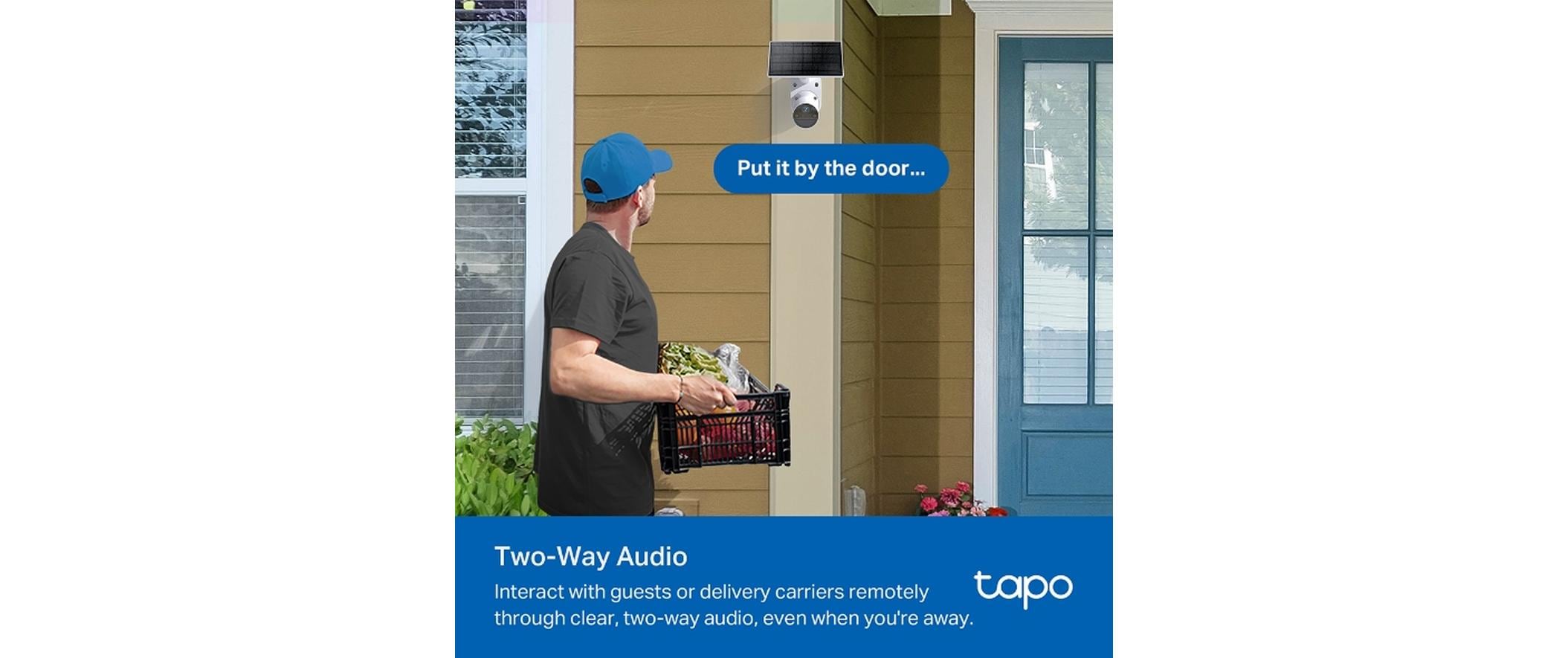 TP-Link Tapo C410 KIT Überwachungskamera 2304 x 1296 Pixel Weiß