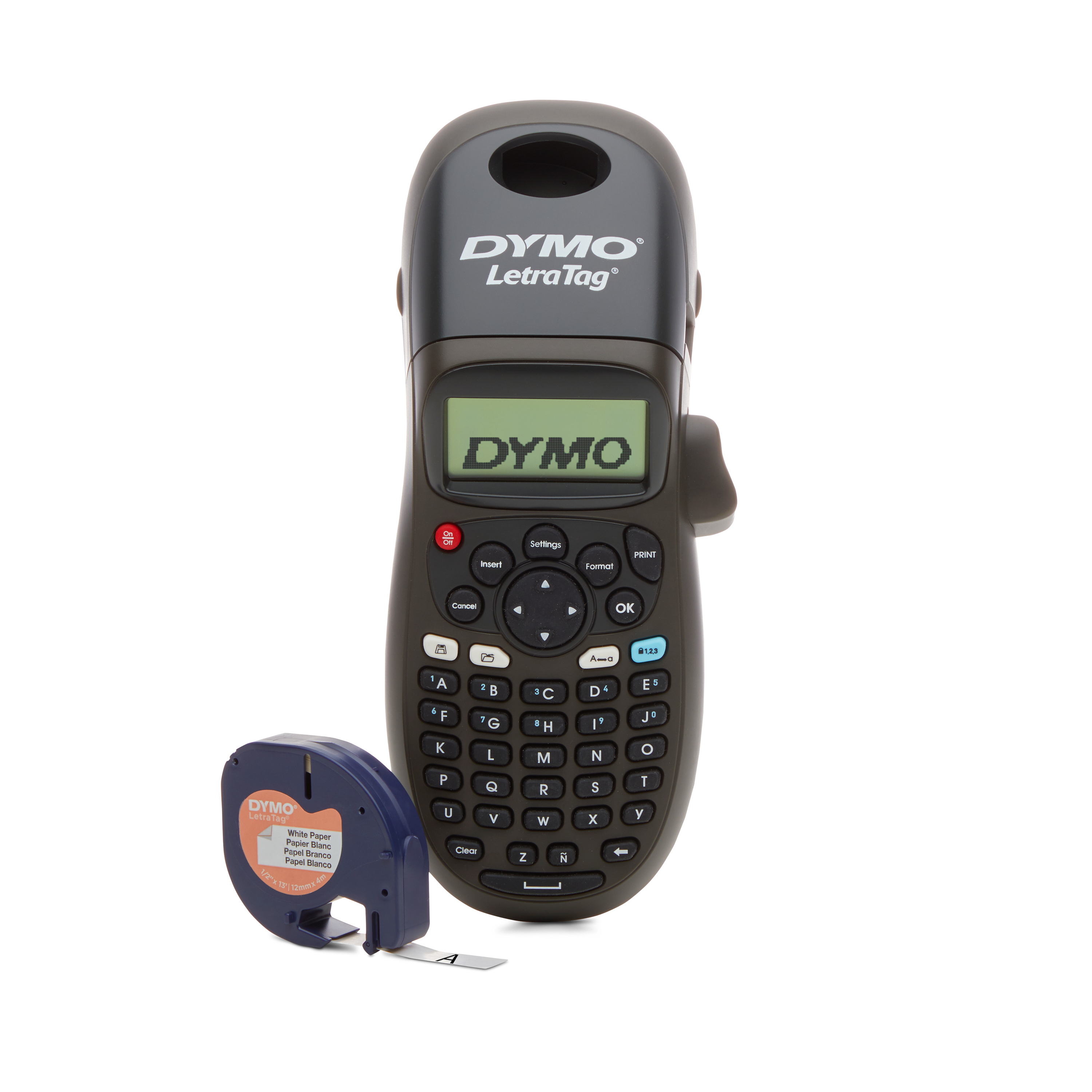 Dymo LetraTag LT-100H Beschriftungsgerät 180 dpi LCD Schwarz