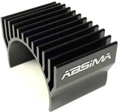 Absima Motor-Kühlkörper Passend für Modellbau-Motor: 540er Elektromotor, 550er Elektromotor Schwarz (2310030)