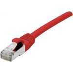 Dexlan Cat6 RJ45 FTP 10 M 10m Cat6 S/FTP (S-STP) Rot Netzwerkkabel (850866)