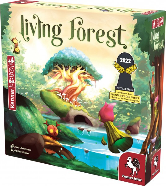 Pegasus Spiele Living Forest Brettspiel ab 10 Jahre