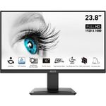 MSI Pro MP2412 Computerbildschirm 60,5 cm (23.8") 1920 x 1080 Pixel Full HD LCD Schwarz [Energieklasse E] (PRO MP2412)