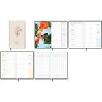 Häfft® Verlag Schülerkalender slim Dainty Flower August 2026 - September 2027 rosa, 1 St. (11124-9)