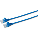 Microconnect W125628006 Netzwerkkabel 1,5 m Cat6a U/UTP (UTP) Blau (V-UTP6A015B-SLIM)
