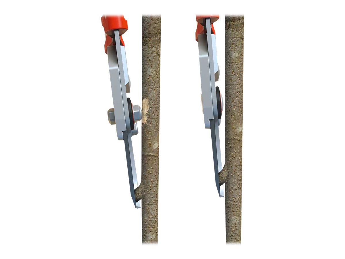 Wolf-Garten RR 900 T Power Cut Ast- und Rebenschere 65 cm Teleskopisch Grau, Rot