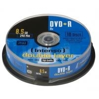 Intenso - 10 x DVD+R DL - 8.5GB 8x - Spindel - Speichermedium (4311142)