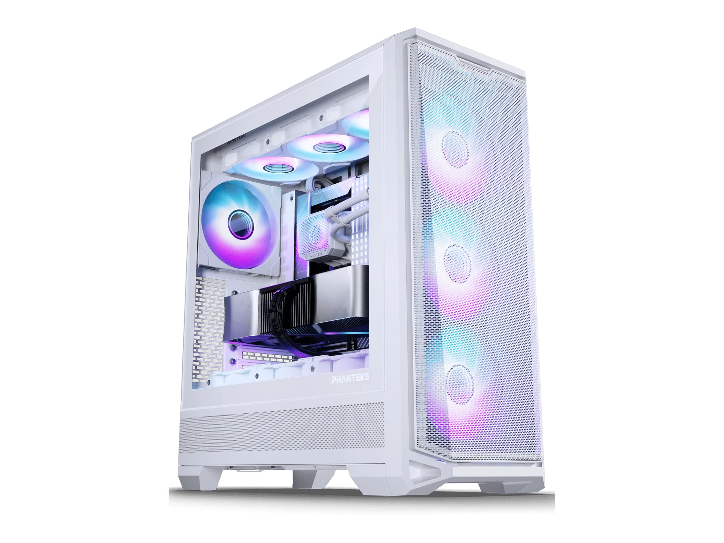 Phanteks Eclipse G400A Midi-Tower ATX Tempered Glass D-RGB Weiß