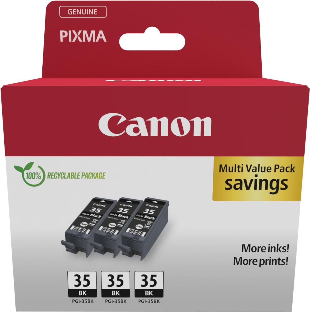 Canon PGI-35 BK Triple Pack (1509B028)