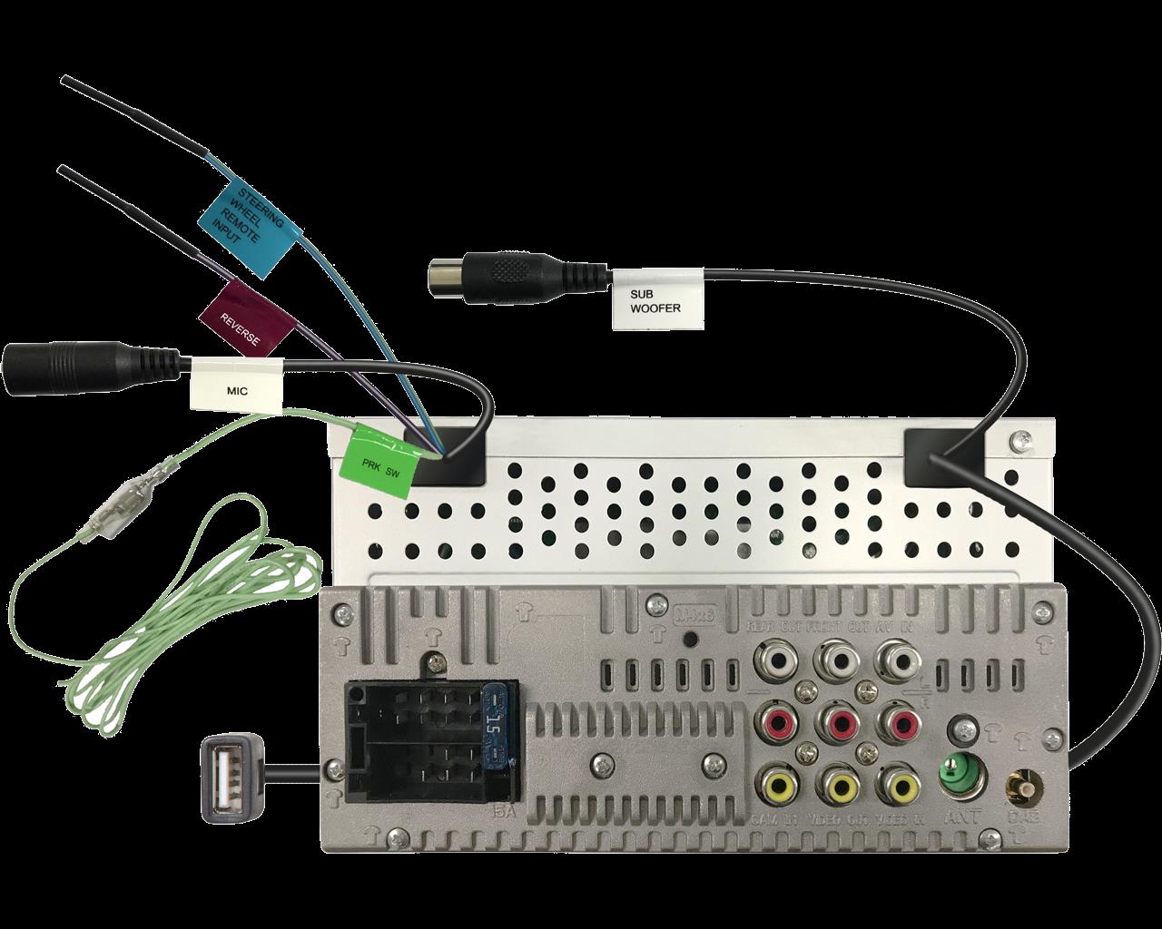JVC KW-M27DBT Auto Media-Receiver Schwarz 180 W Bluetooth KWM27DBT 