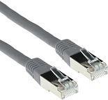 ACT Grey 15 meter LSZH SFTP CAT6 patch cable with RJ45 connectors. Cat6 s/ftp lszh grey 15.00m (FB9015)