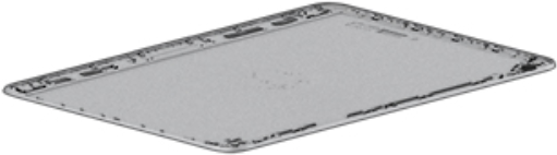 HP 862350-001 Notebook-Ersatzteil Displayabdeckung (862350-001)