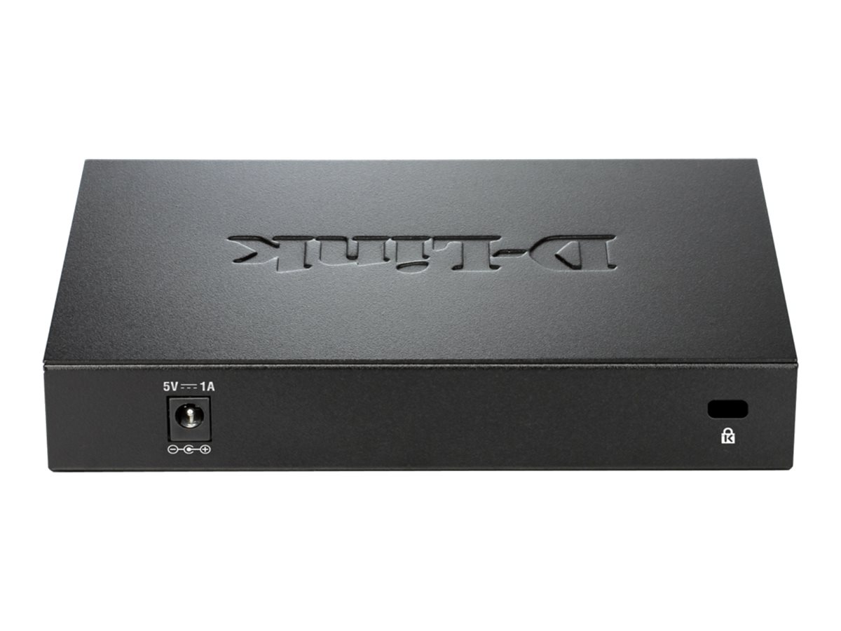 D-Link DES-108 Fast Ethernet Switch 8 Ports Schwarz