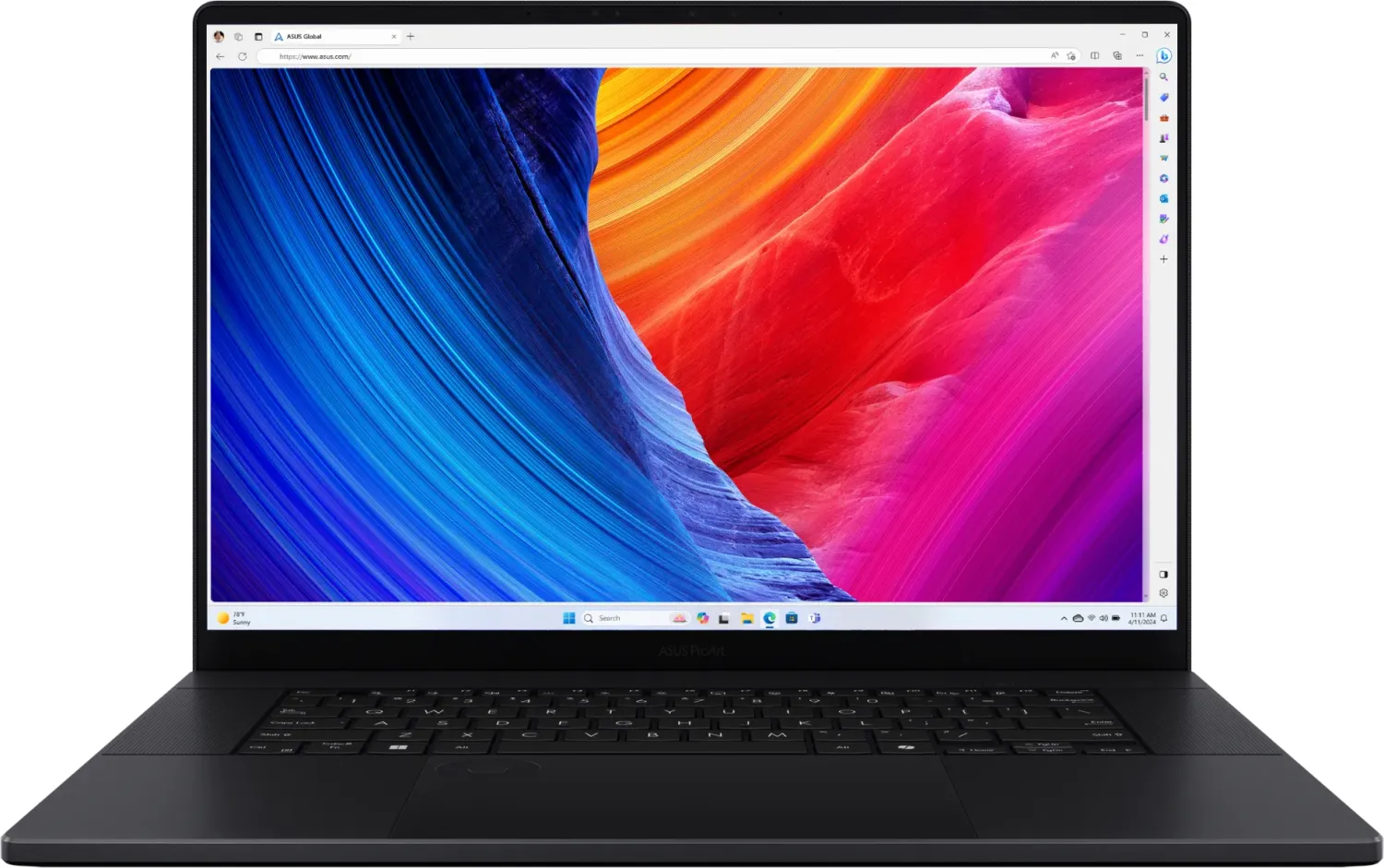 Image of ASUS ProArt P16 AI R9 HX 370 32 1 4070 H7606WI-ME154WS W11H (90NB1421-M00B40) - Sonderposten