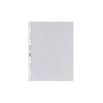 ELBA Prospekthülle Premium, DIN A4, PP, 0,12 mm, glasklar oben offen, Eurolochung, verstärkter Lochrand, OHP geeignet (71414)