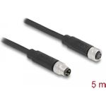 Delock Patch-Kabel 3-poliger M8 (M) zu 3-poliger M8 (W) (80141)