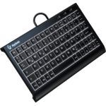 KeySonic KSK-3011ELC (DE) Tastatur USB QWERTZ Deutsch Schwarz (KSK-3011ELC (DE))