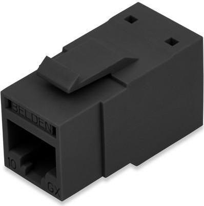Belden REVConnect 10GX UTP Modular Jack RVAMJKUBK-B24 schwarz Bulkpack 24 Stk. Cat.6A