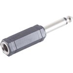 S/CONN maximum connectivity Adapter, Klinkenstecker Mono 6,3mm auf Klinkenkupplung Stereo 6,3mm (57003)