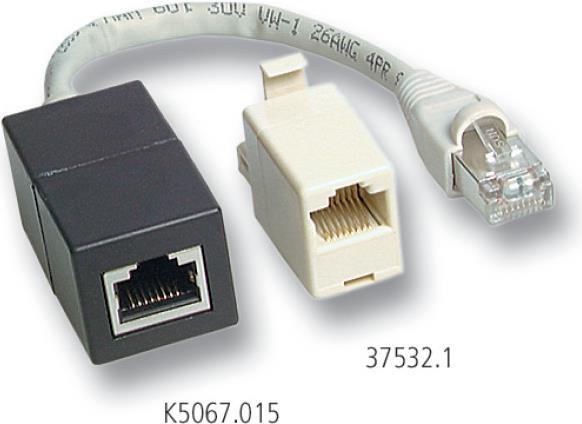 EFB-Elektronik ISDN Adapter RJ45 Stecker / Buchse, terminiert, 0,15 m Hersteller: EFB Elektronik (K5067.015)