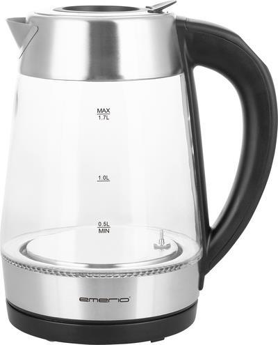 Emerio Wasserkocher, 1.7L, 360°schnurlos Design, 5 Stufen (WK-122227)