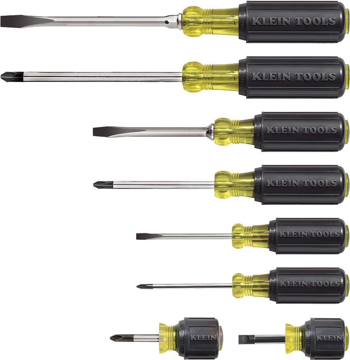 KLEIN TOOLS 85078 Schraubendreher, 8-teiliges Set (85078)