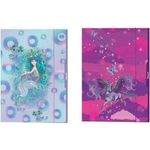 Pelikan Zeichnungsmappe "Einhorn", DIN A3 aus stabilem Karton, mit schimmerndem Glitzereffekt, - 1 Stück (300004009)