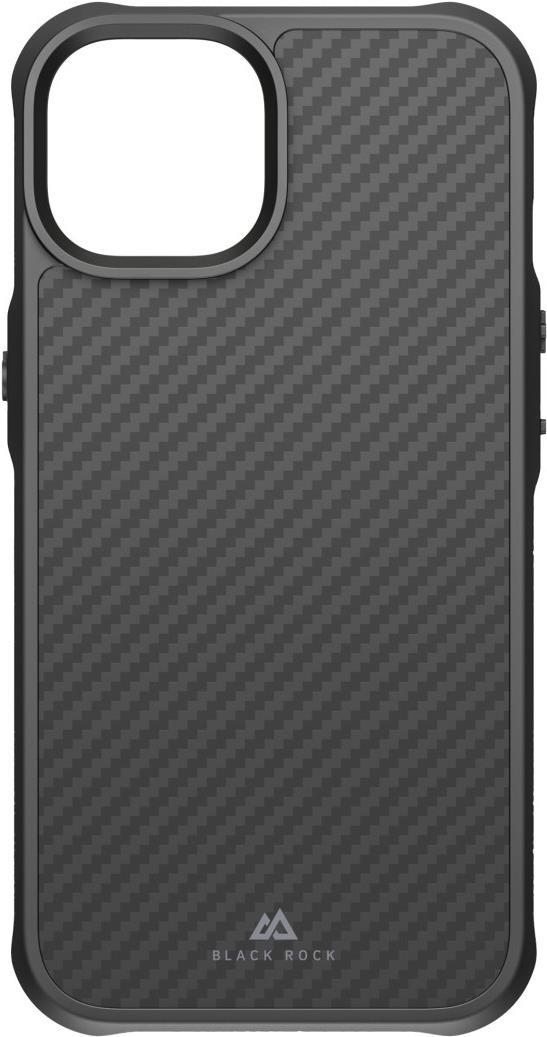 Black Rock Cover Robust Carbon für Apple iPhone 14, Schwarz (00215162)