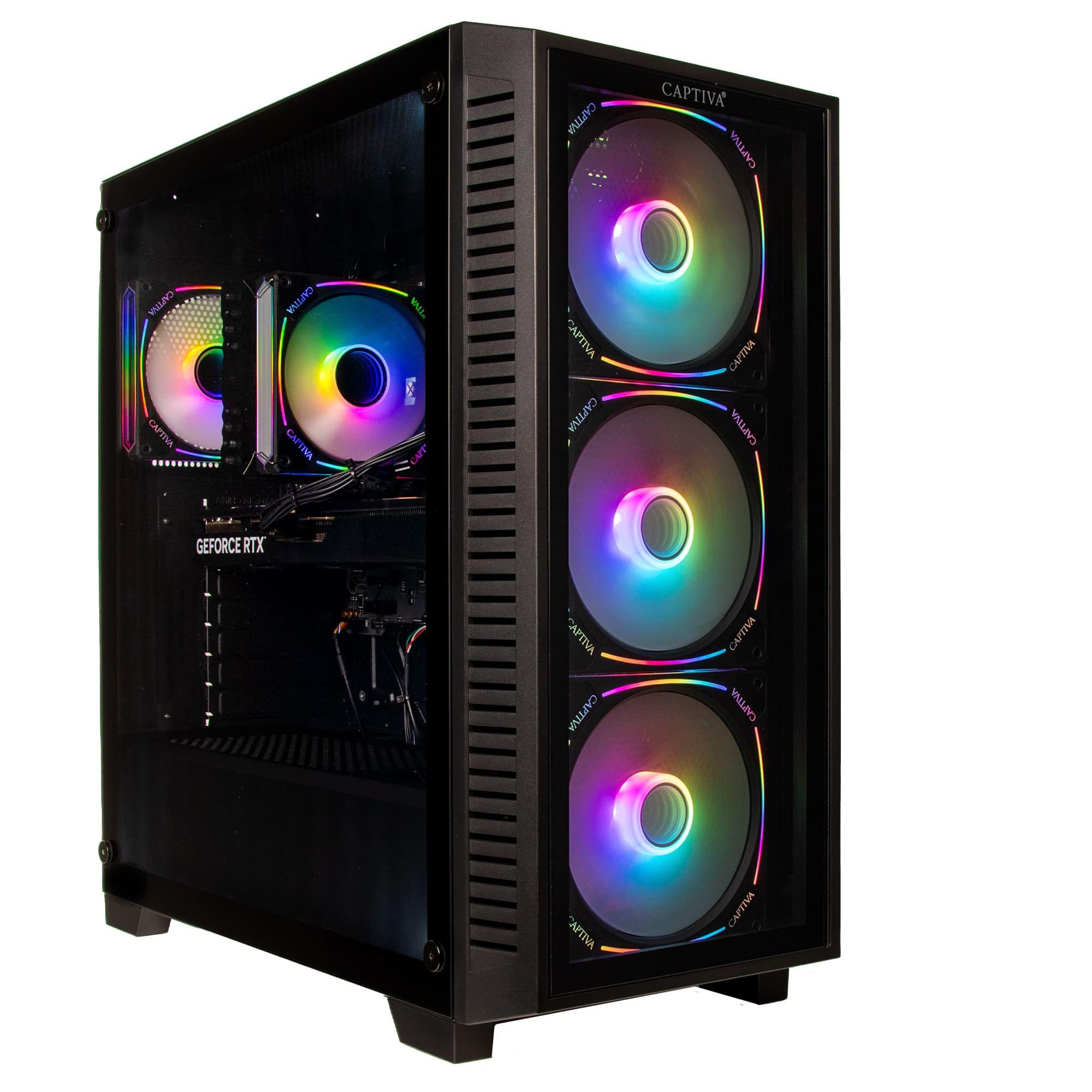 Captiva Advanced Gaming R94-921 AMD Ryzen 7 7700X NVIDIA GeForce RTX 5060 Ti 32 GB RAM 1 TB SSD Schwarz