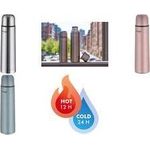 THERMOS Isolierflasche TC EVERYDAY, 0,75 L, eisblau matt doppelwandiger Edelstahl, hält 12 Stunden heiß / 24 Stunden - 1 Stück (4058.341.070)