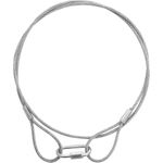 EUROLITE Stahlseil (SC) 900x3mm silber (58010411)