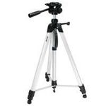 InLine® Stativ für Digitalkameras und Videokameras, Aluminium, Höhe max. 1,30m (48002C)