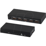 SHIVERPEAKS SHVP 05-02005 - HDMI Switch, 5x HDMI Buchse auf HDMI Buchse, 4K2K, 3D (SP05-02005)