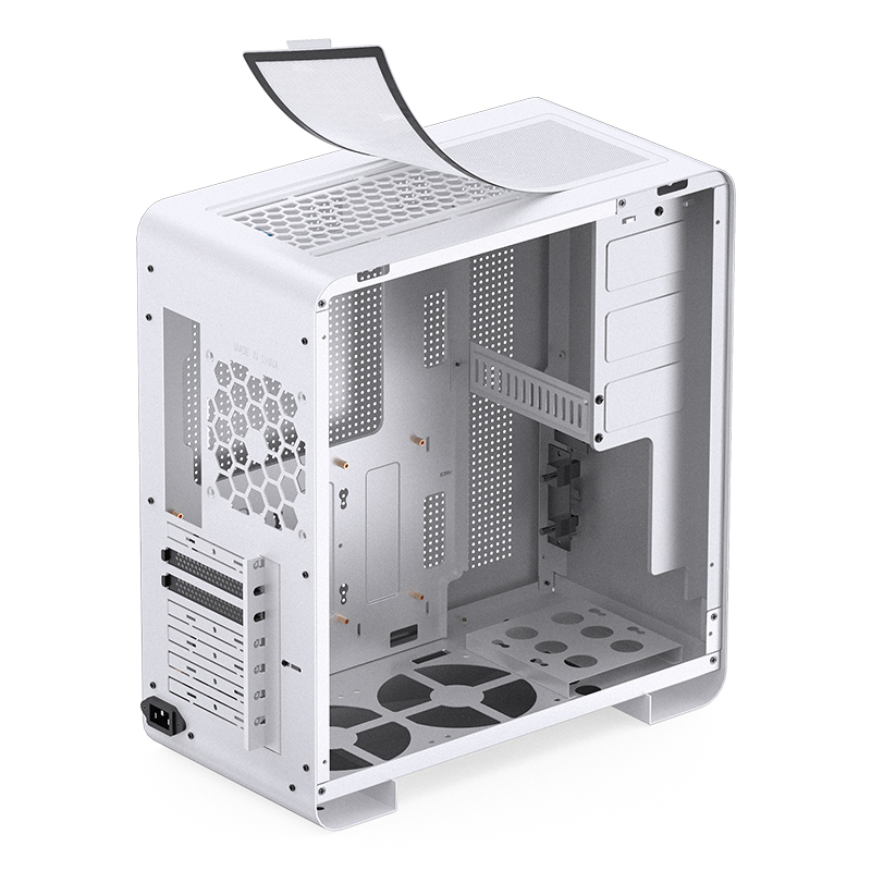 Jonsbo U4 PRO Mesh Midi-Tower Weiß