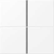 Jung Tastensatz komplett 4-fach LS404TSAWWM (LS404TSAWWM)