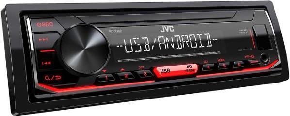 Autoradio JVC, KD-X162 USB MP3-Magnet mit AUX-Eingang und USB (KD-X162)