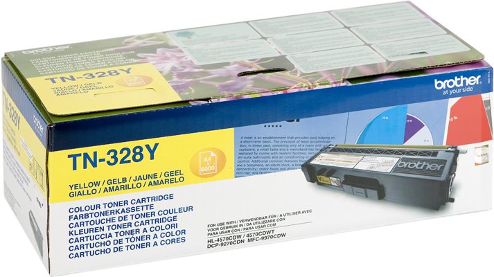 Brother Toner TN-328Y (TN328Y)