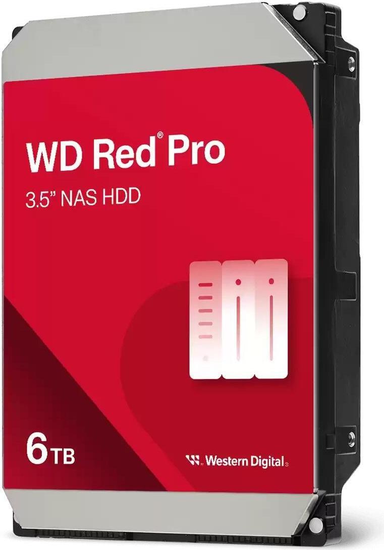 WD Red Pro WD6005FFBX 6 TB 3.5" HDD SATA 6Gb/s