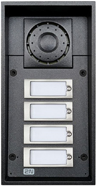 2N Telecommunications 9151104W Audio-Intercom-System Schwarz (9151104W)